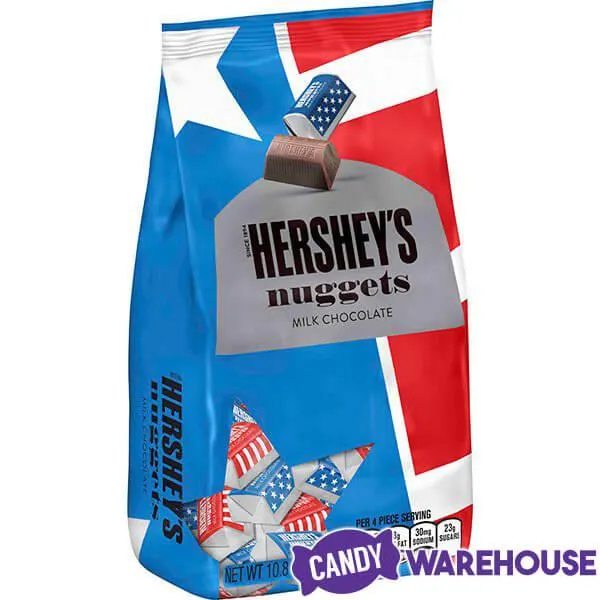 Hershey's Nuggets Chocolate Assortment - USA Flag: 10.8-Ounce Bag - Image 4