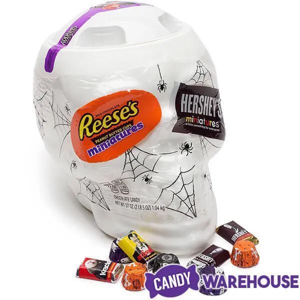 Hersheys Skull Halloween Candy Assortment: 160-Piece Bowl - Image 5