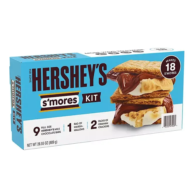 Hershey's S'mores Kit with Graham Crackers and Marshmallows - Image 2