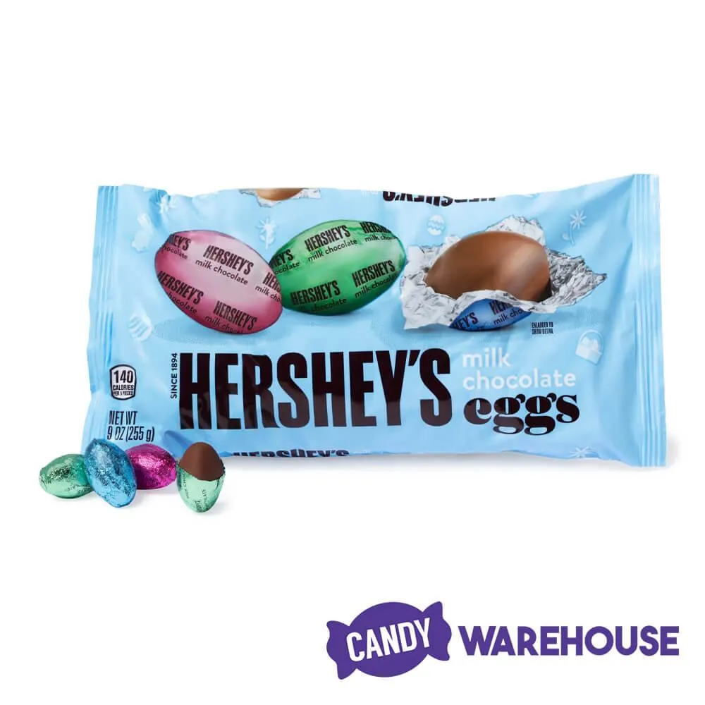 Hershey's Solid Milk Chocolate Eggs: 9-Ounce Bag - Image 2