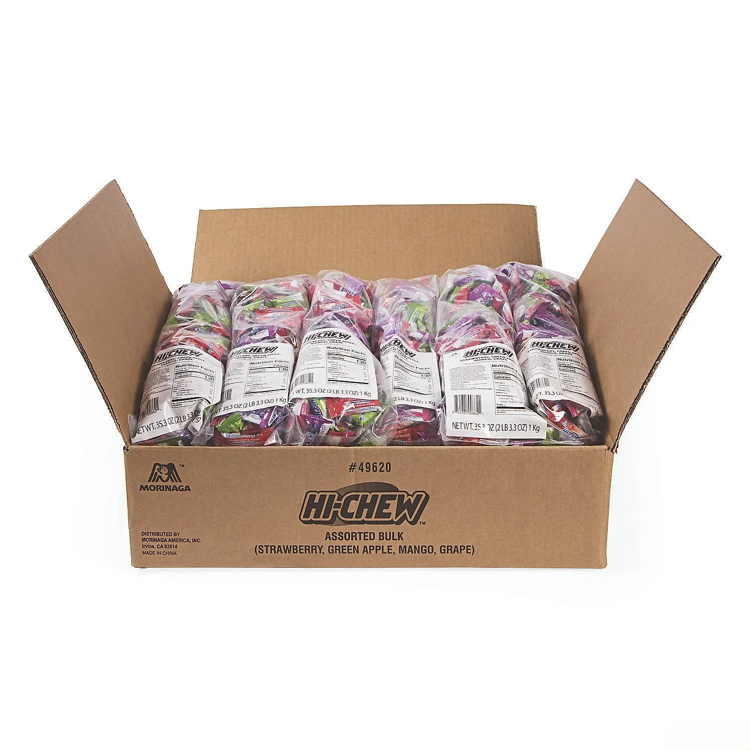 Hi-Chew Fruit Chews Candy Assorted - Bulk: 15LB Case - Image 3