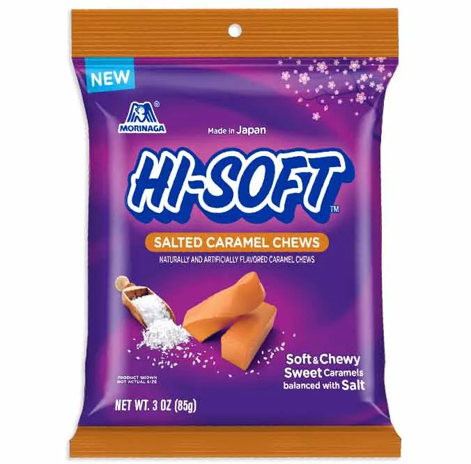 Hi-Soft Salted Caramel Chews: 6-Piece Case