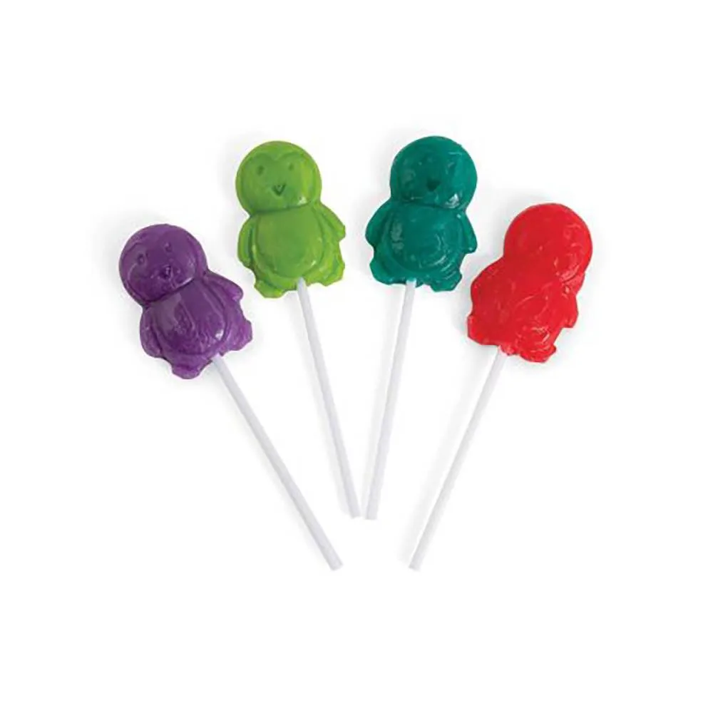 Holiday Brights Penguin Lollipops: 12-Piece Box - Image 2