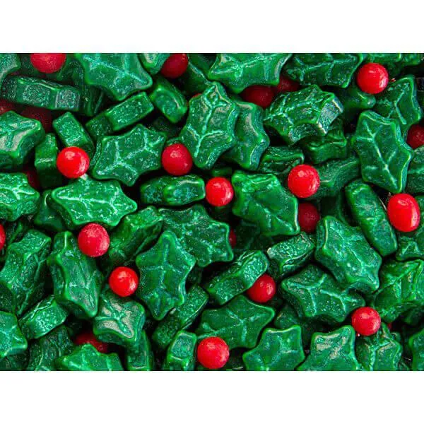 Holly and Berries Holiday Mix Candy: 5LB Bag