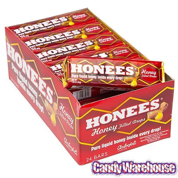 Honees Liquid Honey Filled Cough Drops Packs: 24-Piece Box - Image 5