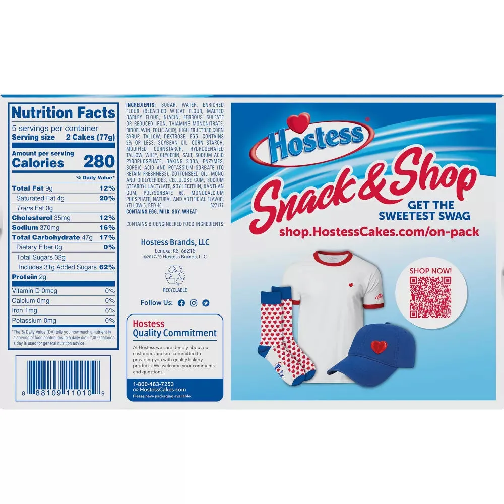 Hostess Twinkies Snack Cakes: 10-Piece Box - Image 3