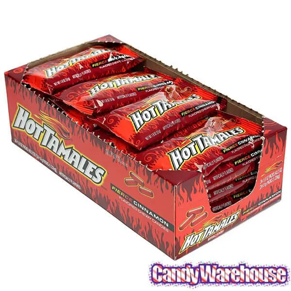 Hot Tamales Candy 1.8-Ounce Packs 24-Piece Box - Image 6