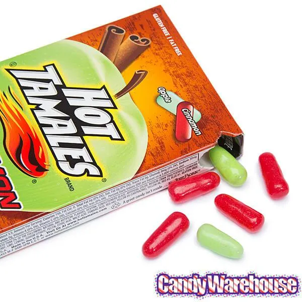 Hot Tamales Cinnamon Apple Candy 5-Ounce Packs: 12-Piece Box - Image 4