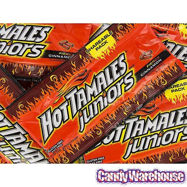 Hot Tamales Juniors Candy 3.5-Ounce Packs: 18-Piece Box - Image 5