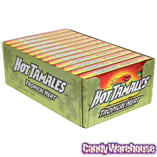 Hot Tamales Tropical Heat Candy 5-Ounce Packs: 12-Piece Box - Image 2