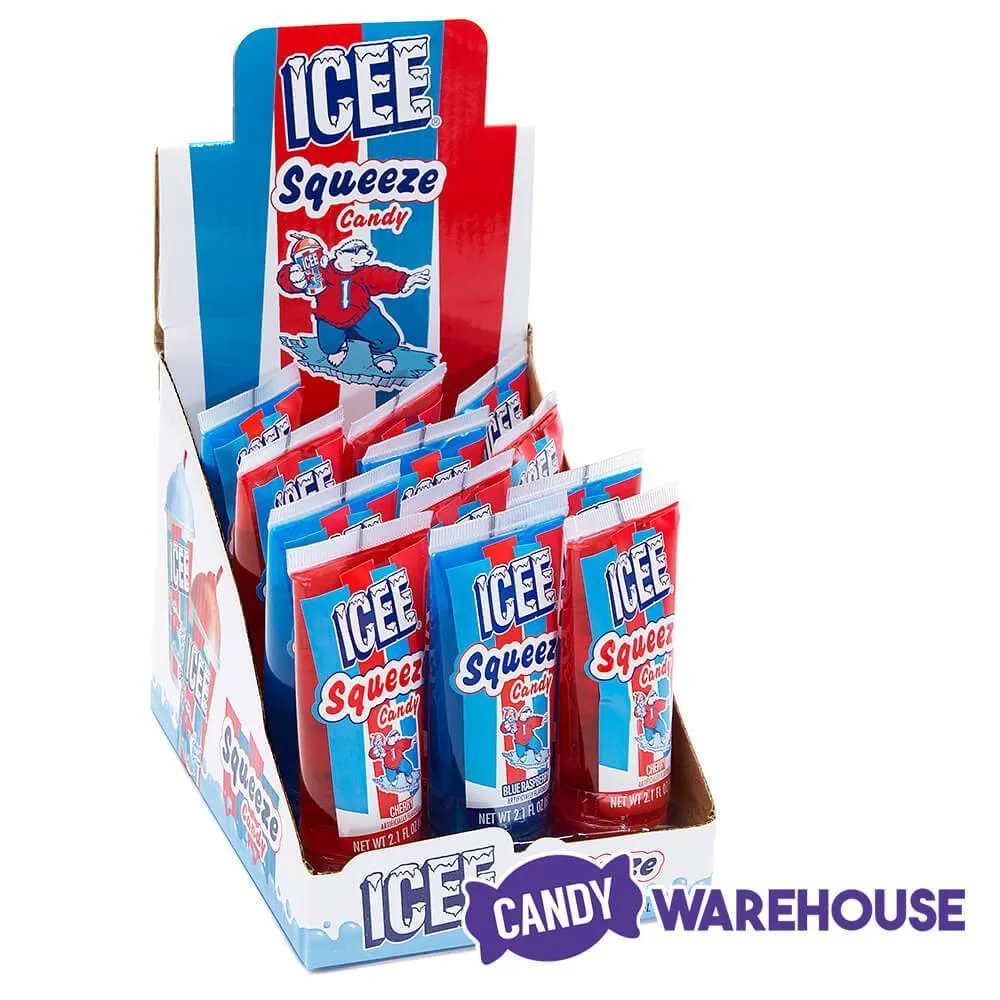 ICEE Squeeze Candy Tubes: 12-Piece Display - Image 3