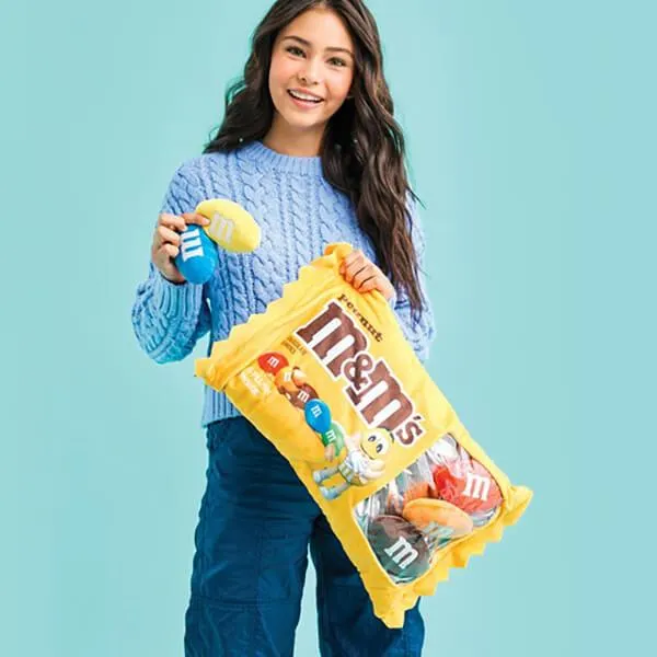 iScream Peanut M&M's Candy Pack Plush - Image 3