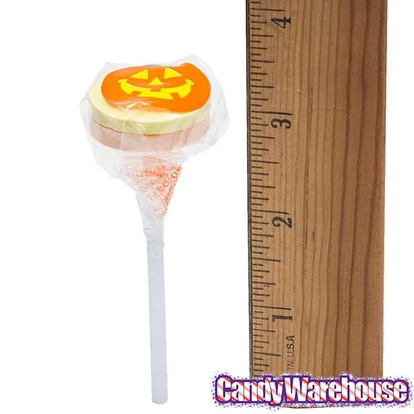 Jack-o-Lantern Lollipops: 45-Piece Box - Image 2