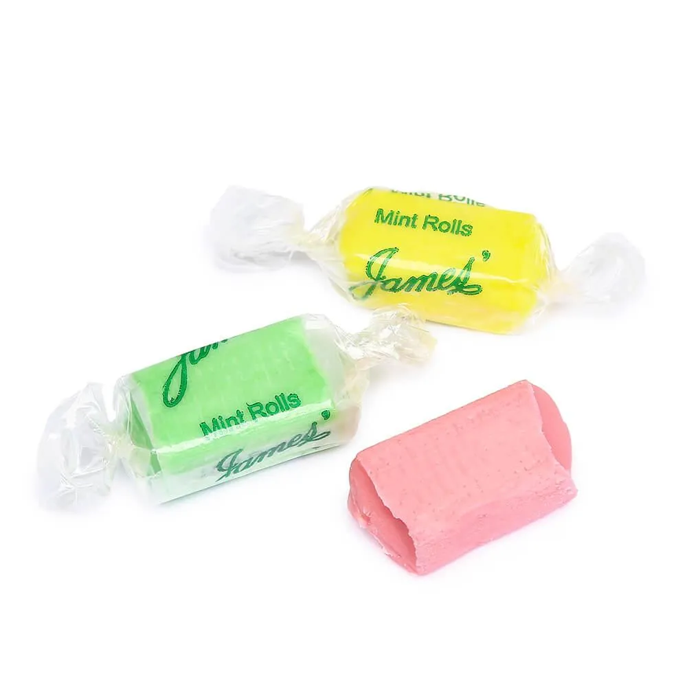 James' Creamy Buttermint Rolls: 5LB Bag