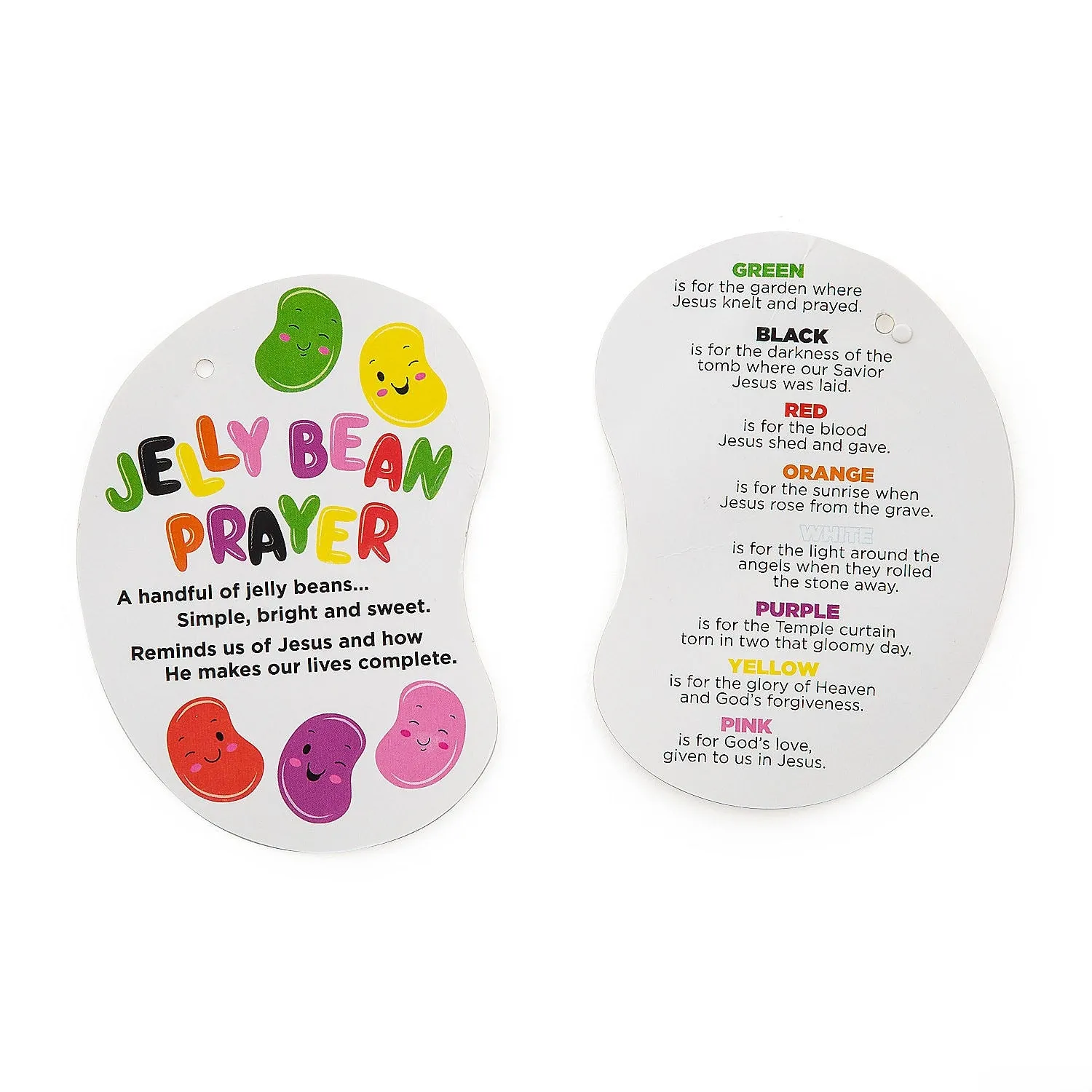 Jelly Bean Plushies with Prayer Card: 12-Piece Bag - Image 2