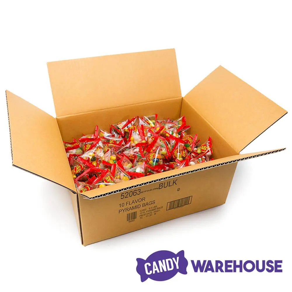 Jelly Belly 10 Flavors Jelly Beans Pyramid Packs: 250-Piece Box - Image 5