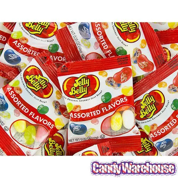 Jelly Belly Assorted Flavors Jelly Beans Mini Packets: 36-Piece Bag - Image 2