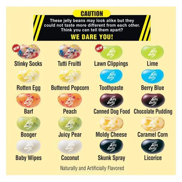 Jelly Belly Bean Boozled Jelly Bean Game Jumbo Spinner Box - Image 6