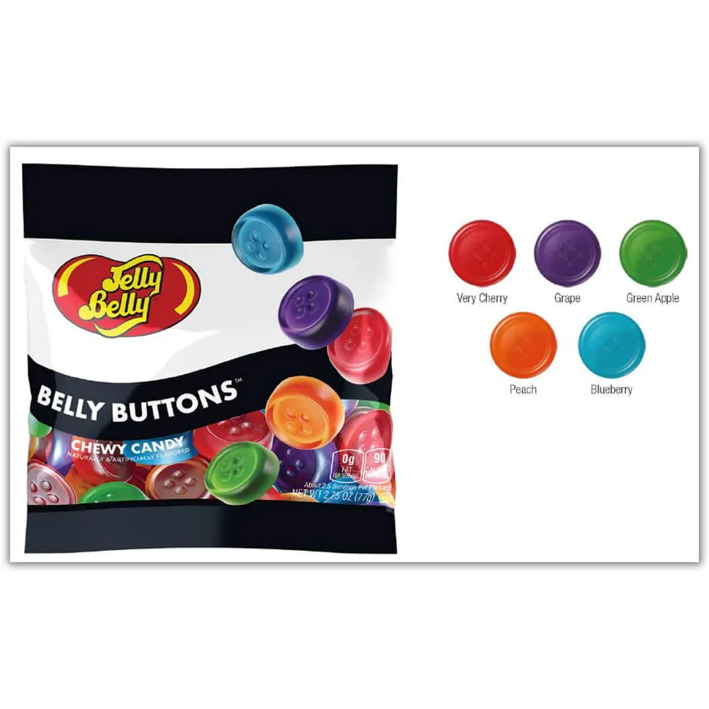 Jelly Belly Belly Buttons 2.75-Ounce Packs: 12-Piece Box - Image 2
