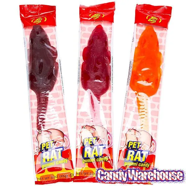 Jelly Belly Pet Rats Gummy Packs: 12-Piece Box - Image 3