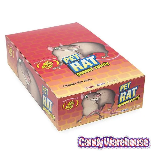 Jelly Belly Pet Rats Gummy Packs: 12-Piece Box - Image 5