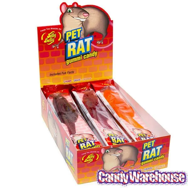 Jelly Belly Pet Rats Gummy Packs: 12-Piece Box - Image 6