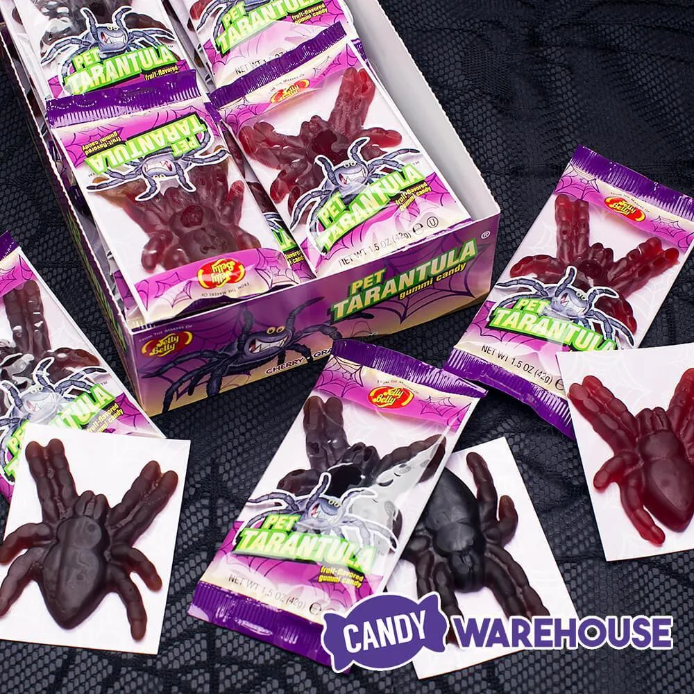 Jelly Belly Big Gummy Tarantula Spiders Candy Packs: 24-Piece Box - Image 5