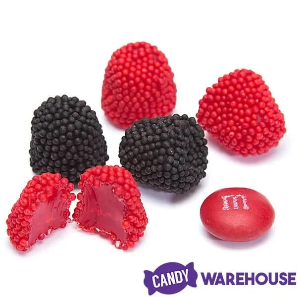 Jelly Belly Candy Raspberries & Blackberries Peg Bag: 12-Piece Case - Image 2