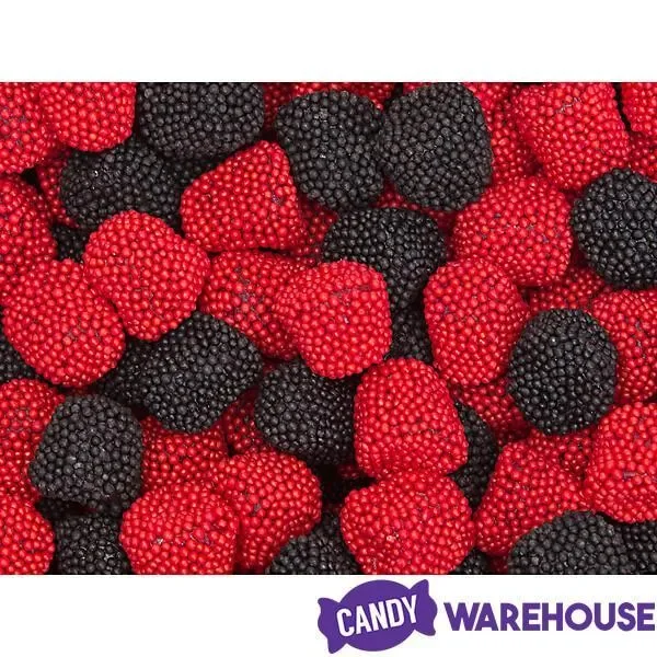 Jelly Belly Candy Raspberries & Blackberries Peg Bag: 12-Piece Case - Image 4
