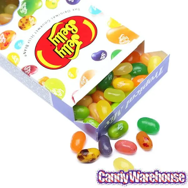 Jelly Belly Candy Tropical Mix Jelly Beans 4.5-Ounce Boxes: 12-Piece Case - Image 3