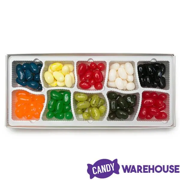 Jelly Belly Christmas 10 Flavors Jelly Beans Sampler: 4.25-Ounce Gift Box - Image 2