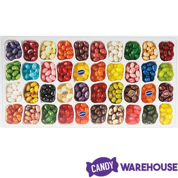 Jelly Belly Christmas 40 Flavors Jelly Beans Sampler: 17-Ounce Gift Box - Image 2