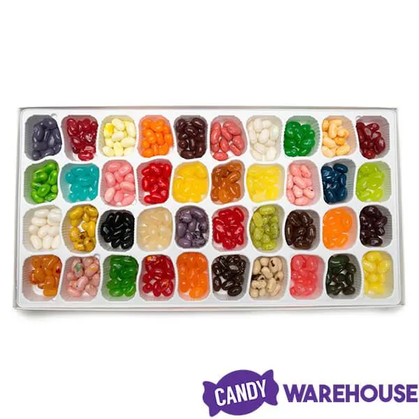 Jelly Belly Christmas 40 Flavors Jelly Beans Sampler: 17-Ounce Gift Box - Image 3