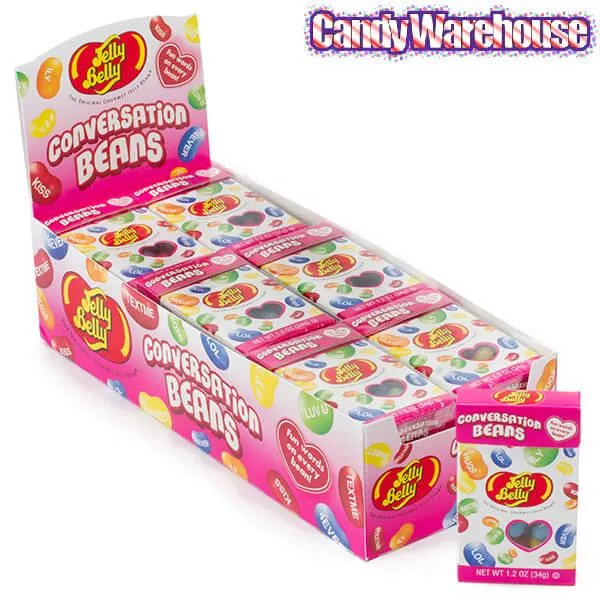 Jelly Belly Conversation Jelly Beans 1.2-Ounce Packs: 24-Piece Display - Image 2