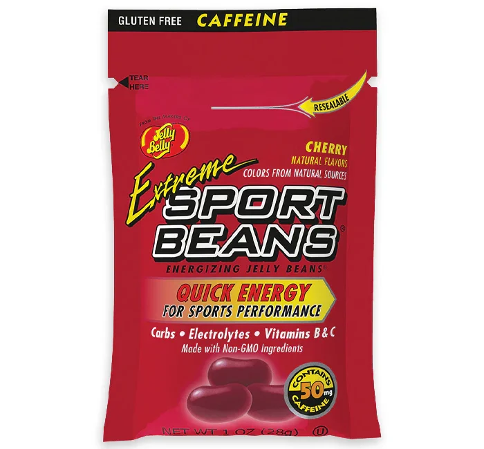 Jelly Belly Extreme Sport Beans - Cherry Peg Bags: 24-Piece Display