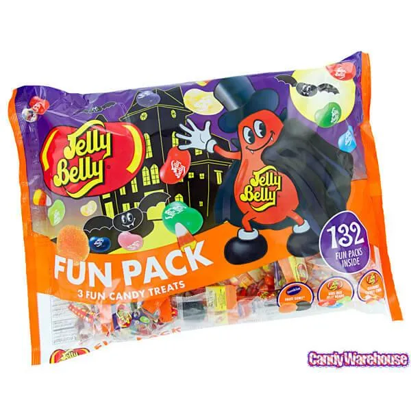 Jelly Belly Halloween Candy Fun Packs: 132-Piece Bag - Image 2