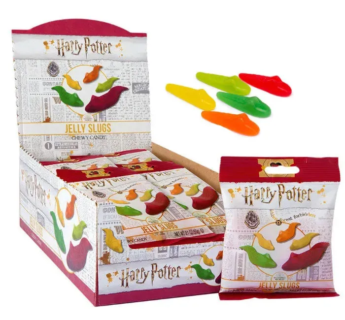 Jelly Belly Harry Potter Gummy Slugs 2.1-Ounce Candy Bags: 12-Piece Display