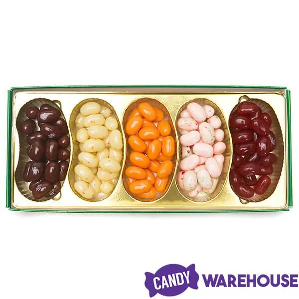 Jelly Belly Holiday 5 Flavors Jelly Beans Sampler: 4.25-Ounce Gift Box - Image 3