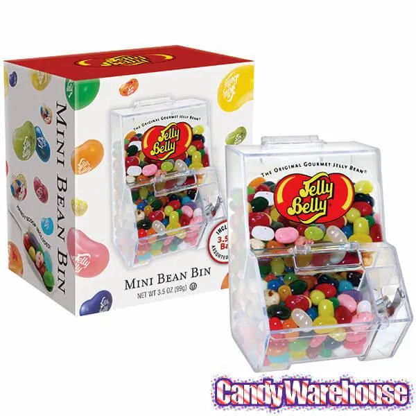 Jelly Belly Mini Bean Bin with Jelly Beans and Scoop - Image 2
