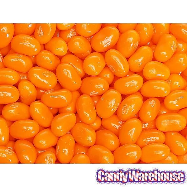 Jelly Belly Orange Sherbet Jelly Beans: 10LB Case - Image 4
