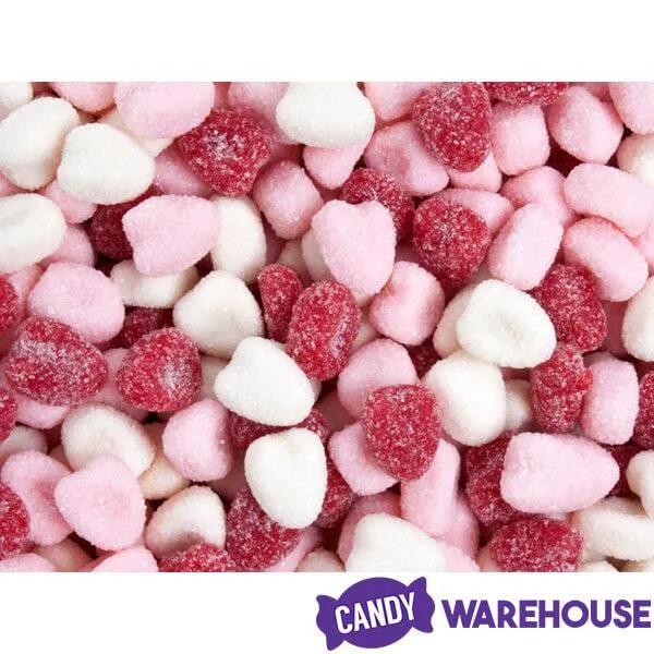 Jelly Belly Petite Sour Hearts Candy: 10LB Case - Image 5