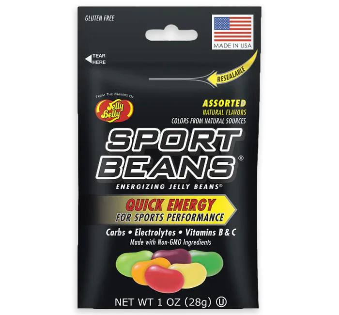 Jelly Belly Sport Beans - Assorted Peg Bags: 24-Piece Display