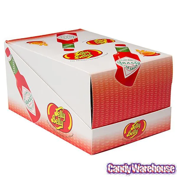 Jelly Belly Tabasco Jelly Beans Candy 1.5-Ounce Bottles: 24-Piece Display - Image 2