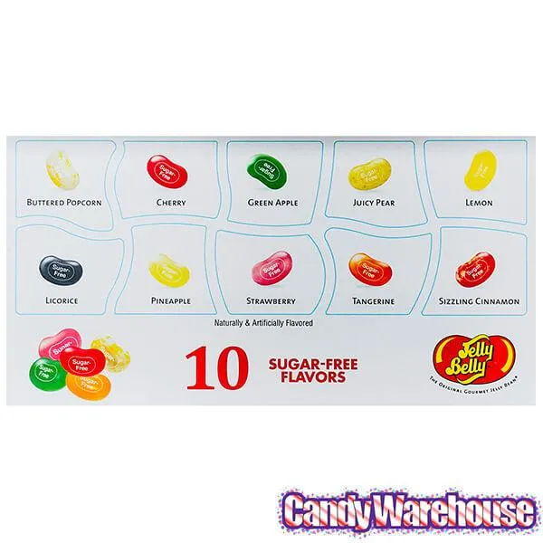 Jelly Belly USA Flag 10 Flavors Jelly Beans Sampler: 4.25-Ounce Gift Box - Image 2