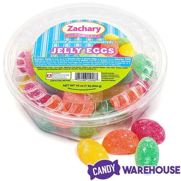 Jelly Eggs Candy: 16-Ounce Tub - Image 5