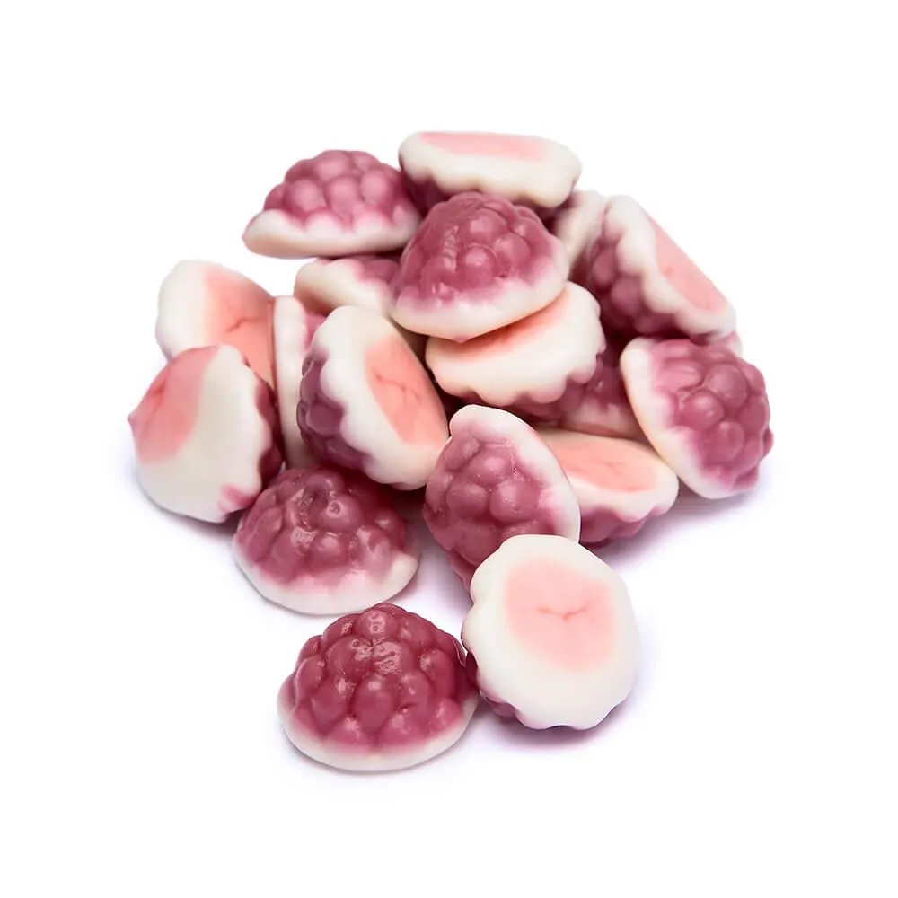 Jelly Filled Gummy Berries Candy: 1KG Bag