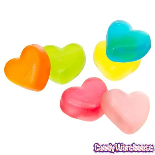 Jelly Filled Mini Gummy Hearts Candy: 5LB Bag - Image 2