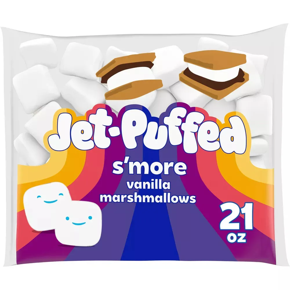 Jet-Puffed S'more Marshmallows: 21-Ounce Bag