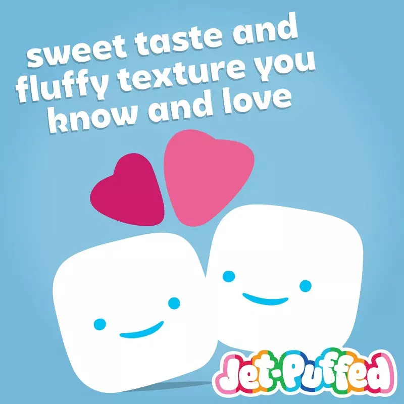 Jet-Puffed Strawberry Marshmallow Hearts: 8-Ounce Bag - Image 2