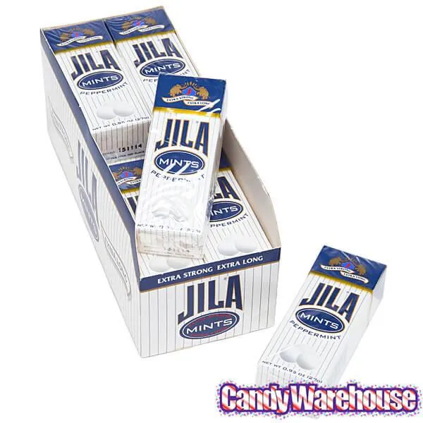 Jila Extra Strong Peppermints Packs: 12-Piece Box - Image 3